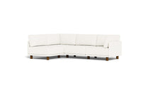 Load image into Gallery viewer, Luna - Sectional - Snowdrift - High Arms - Low Legs