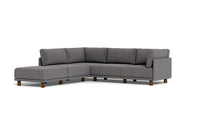 Load image into Gallery viewer, Luna - Sectional - Storm Grey - High Arms - Low Legs