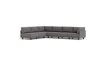 Load image into Gallery viewer, Luna - Sectional - Storm Grey - High Arms - Low Legs
