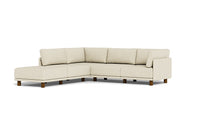 Load image into Gallery viewer, Luna - Sectional - Sunset Beige - High Arms - High Legs