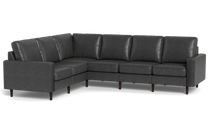 Load image into Gallery viewer, Altus - Sectional - Onyx - Square Arms