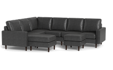 Load image into Gallery viewer, Altus - Sectional - Onyx - Square Arms