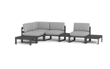 Load image into Gallery viewer, Mistral - Sectional - Pebble - Ellipse - Silver Shade