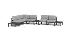 Load image into Gallery viewer, Mistral - Sectional - Pebble - Ellipse - Silver Shade