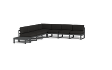 Load image into Gallery viewer, Mistral - Sectional - Pebble - Ellipse - Patio