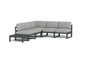 Load image into Gallery viewer, Mistral - Sectional - Pebble - Ellipse - Silver Shade