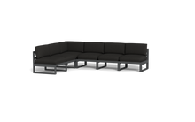 Load image into Gallery viewer, Mistral - Sectional - Pebble - Ellipse - Patio