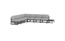 Load image into Gallery viewer, Mistral - Sectional - Pebble - Ellipse - Silver Shade