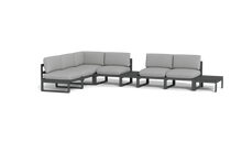 Load image into Gallery viewer, Mistral - Sectional - Pebble - Ellipse - Silver Shade