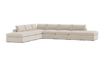 Load image into Gallery viewer, Ciello XL - Sectional - Dune - Regular Arms