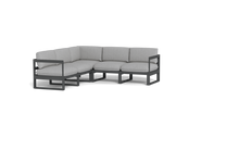 Load image into Gallery viewer, Mistral - Sectional - Pebble - Ellipse - Silver Shade
