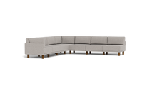 Load image into Gallery viewer, Luna - Sectional - Dream Grey - High Arms - Tall Legs
