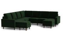 Load image into Gallery viewer, Altus - Sectional - Emerald - Square Arms