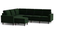 Load image into Gallery viewer, Altus - Sectional - Emerald - Square Arms