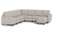 Load image into Gallery viewer, Altus - Sectional - Latte - Square Arms