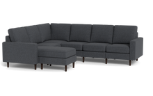 Load image into Gallery viewer, Altus - Sectional - Slate - Square Arms