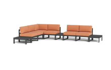 Load image into Gallery viewer, Mistral - Sectional - Pebble - Block - Terracotta