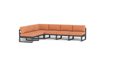 Load image into Gallery viewer, Mistral - Sectional - Pebble - Block - Terracotta