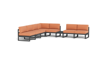 Load image into Gallery viewer, Mistral - Sectional - Pebble - Block - Terracotta
