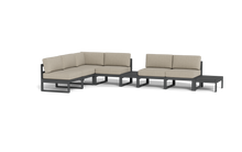Load image into Gallery viewer, Mistral - Sectional - Pebble - Block - Sandcastle