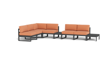 Load image into Gallery viewer, Mistral - Sectional - Pebble - Block - Terracotta