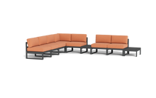 Load image into Gallery viewer, Mistral - Sectional - Pebble - Block - Terracotta