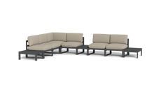 Load image into Gallery viewer, Mistral - Sectional - Pebble - Ellipse - Sandcastle