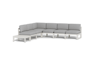 Load image into Gallery viewer, Mistral - Sectional - Sandstone - Ellipse - Silver Shade