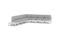 Load image into Gallery viewer, Mistral - Sectional - Sandstone - Ellipse - Silver Shade