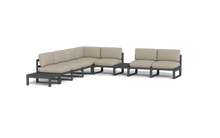 Load image into Gallery viewer, Mistral - Sectional - Pebble - Ellipse - Sandcastle
