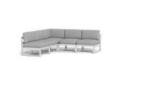 Load image into Gallery viewer, Mistral - Sectional - Sandstone - Ellipse - Silver Shade