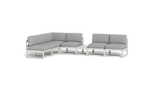 Load image into Gallery viewer, Mistral - Sectional - Sandstone - Ellipse - Silver Shade