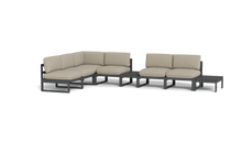 Load image into Gallery viewer, Mistral - Sectional - Pebble - Ellipse - Sandcastle
