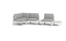 Load image into Gallery viewer, Mistral - Sectional - Sandstone - Ellipse - Silver Shade