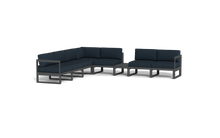 Load image into Gallery viewer, Mistral - Sectional - Pebble - Block - Cool Water