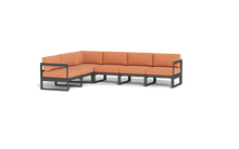 Load image into Gallery viewer, Mistral - Sectional - Pebble - Block - Terracotta