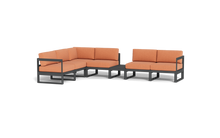 Load image into Gallery viewer, Mistral - Sectional - Pebble - Block - Terracotta