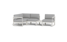 Load image into Gallery viewer, Mistral - Sectional - Sandstone - Block - Silver Shade