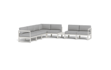 Load image into Gallery viewer, Mistral - Sectional - Sandstone - Block - Silver Shade