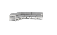 Load image into Gallery viewer, Mistral - Sectional - Sandstone - Ellipse - Silver Shade