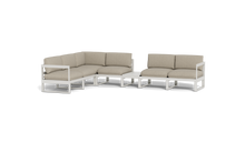 Load image into Gallery viewer, Mistral - Sectional - Sandstone - Ellipse - Sandcastle