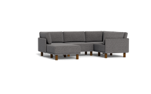 Load image into Gallery viewer, Luna - Sectional - Storm Grey - High Arms - Tall Legs