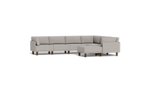 Load image into Gallery viewer, Luna - Sectional - Dream Grey - High Arms - Tall Legs