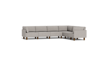 Load image into Gallery viewer, Luna - Sectional - Dream Grey - High Arms - Tall Legs