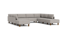 Load image into Gallery viewer, Luna - Sectional - Dream Grey - High Arms - Tall Legs
