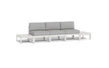 Load image into Gallery viewer, Mistral - Sofa - Sandstone - Block - Silver Shade