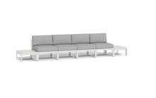 Load image into Gallery viewer, Mistral - Sofa - Sandstone - Block - Silver Shade