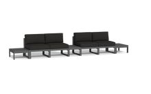 Load image into Gallery viewer, Mistral - Sofa - Pebble - Block - Patio