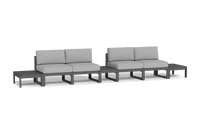 Load image into Gallery viewer, Mistral - Sofa - Pebble - Block - Silver Shade
