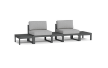 Load image into Gallery viewer, Mistral - Sofa - Pebble - Block - Silver Shade